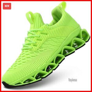 Women's Slip-On Running Sneakers Memory Foam Athletic Shoes Blade Sole